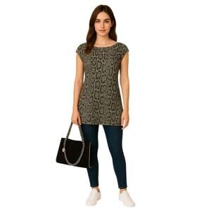 Stella McCartney Printed Snakeskin Knit Top Size. L | US10, 1T46
